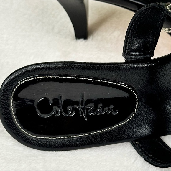 {Cole Haan} Y2K VTG Women’s Embellished Bejeweled Thong Sandal - Size 6.5B - Picture 13 of 15